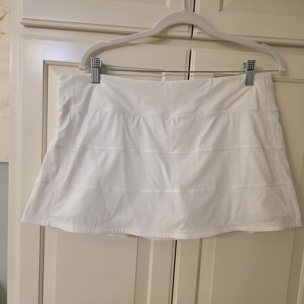 White Tennis Skirt